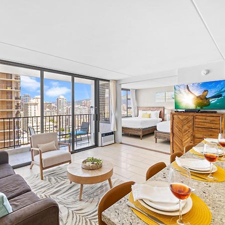 Great Ocean View Condo, Near Beach With Free Parking! Honolulu Exterior photo