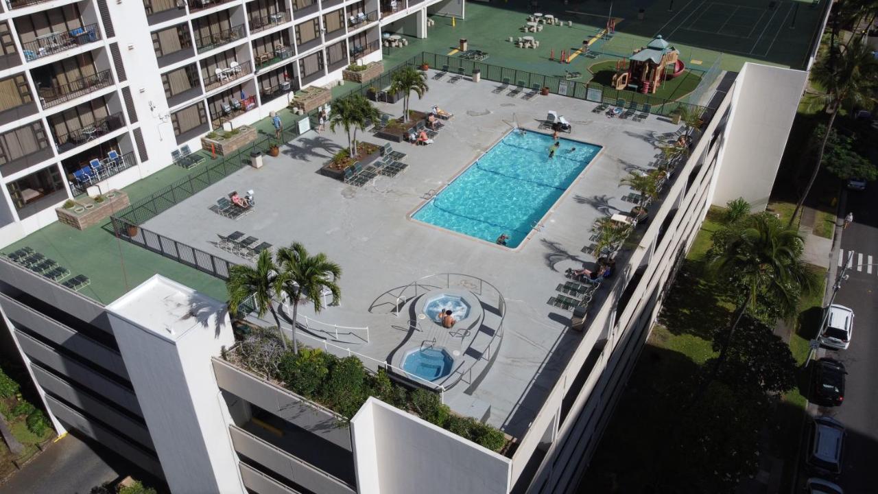 Great Ocean View Condo, Near Beach With Free Parking! Honolulu Exterior photo