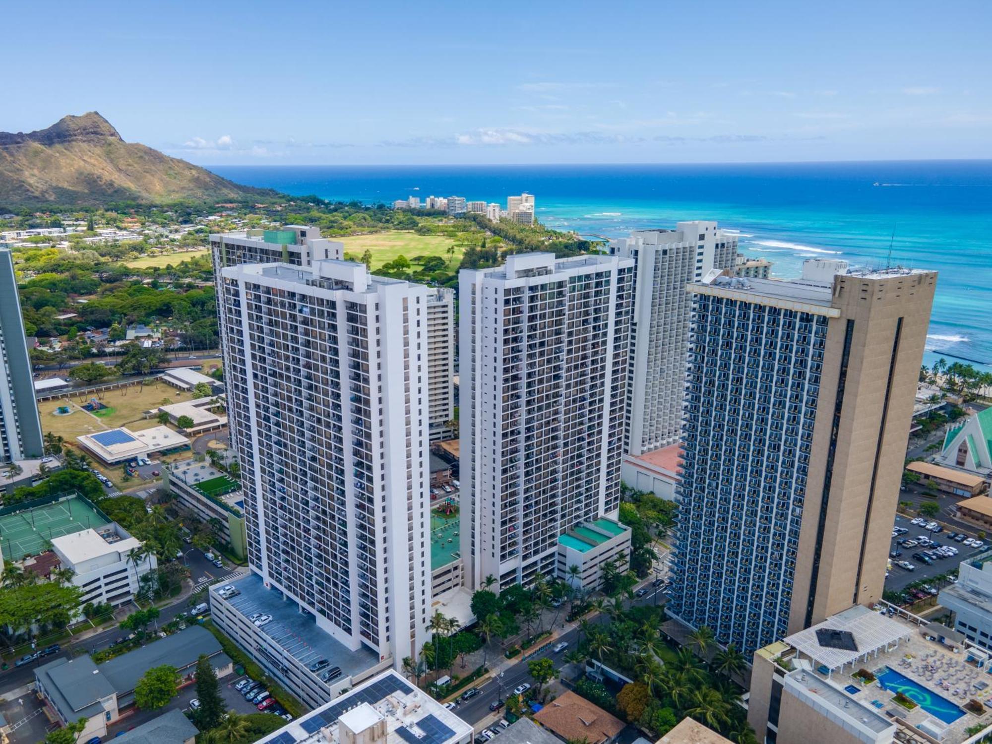 Great Ocean View Condo, Near Beach With Free Parking! Honolulu Exterior photo