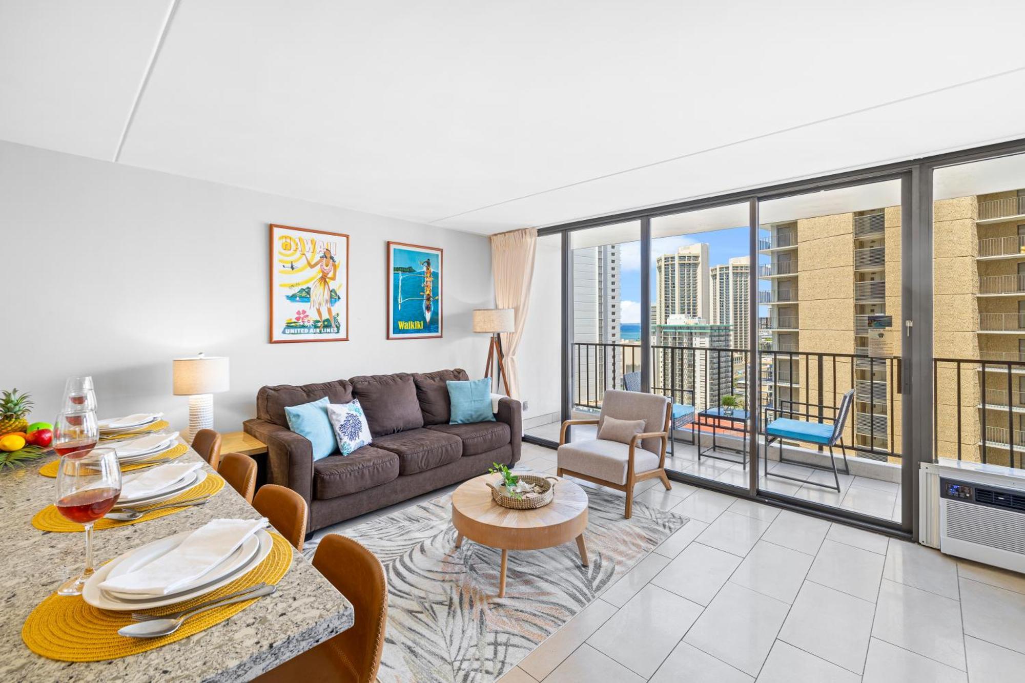 Great Ocean View Condo, Near Beach With Free Parking! Honolulu Exterior photo