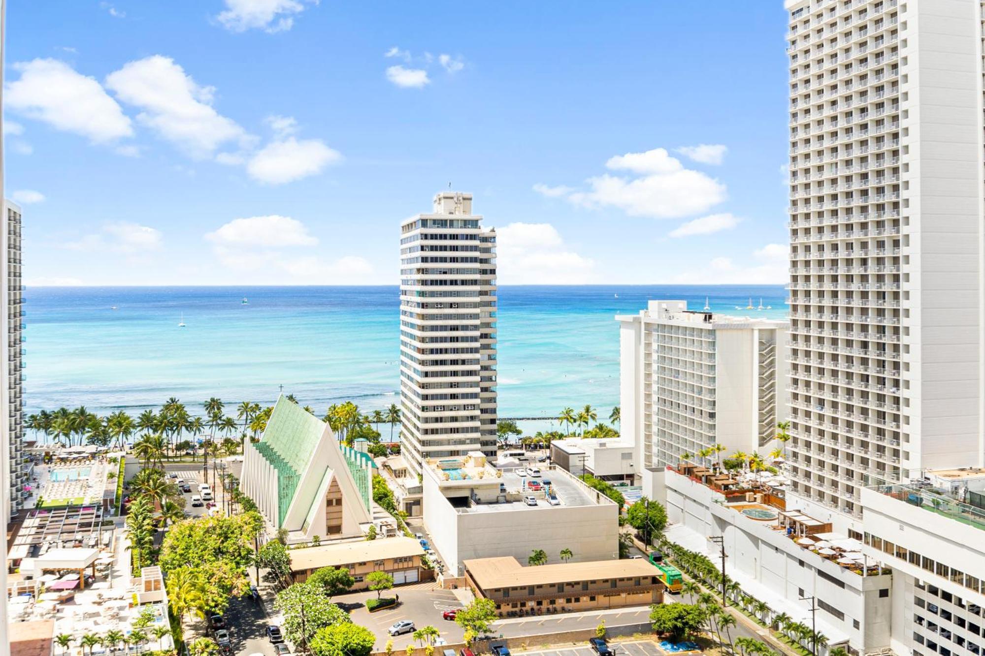 Great Ocean View Condo, Near Beach With Free Parking! Honolulu Exterior photo