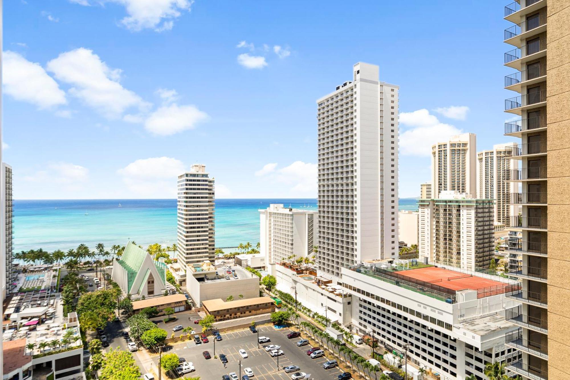 Great Ocean View Condo, Near Beach With Free Parking! Honolulu Exterior photo